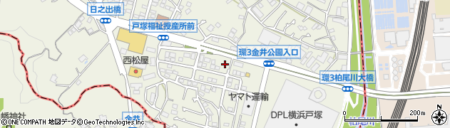 神奈川県横浜市戸塚区戸塚町1051周辺の地図
