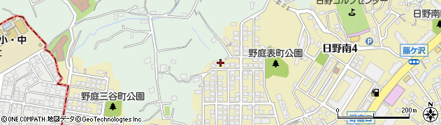 神奈川県横浜市港南区野庭町2494周辺の地図