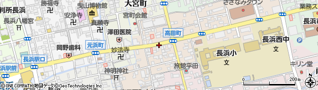 高田周辺の地図