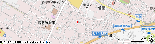 神奈川県秦野市曽屋810周辺の地図