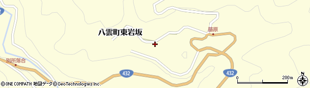 島根県松江市八雲町東岩坂2057周辺の地図