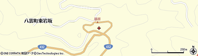 島根県松江市八雲町東岩坂2098周辺の地図