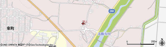 鳥取県西伯郡南部町境1529周辺の地図