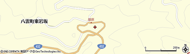 島根県松江市八雲町東岩坂2101周辺の地図