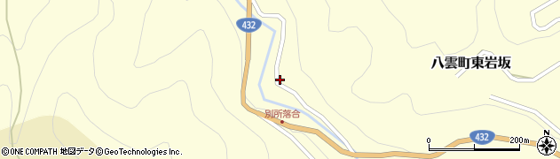 島根県松江市八雲町東岩坂1958周辺の地図