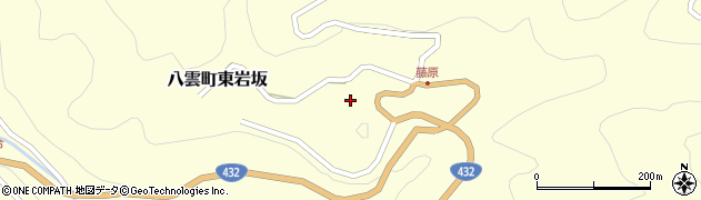 島根県松江市八雲町東岩坂2056周辺の地図