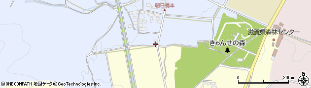 滋賀県米原市朝日482周辺の地図