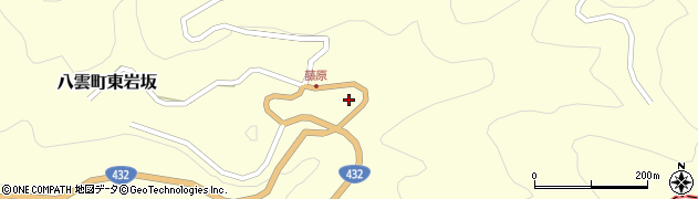 島根県松江市八雲町東岩坂2118周辺の地図