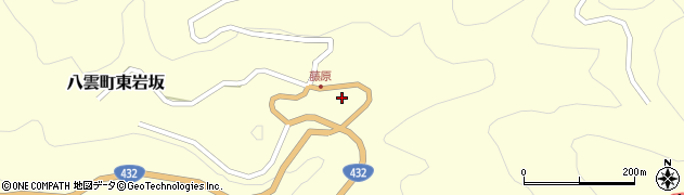 島根県松江市八雲町東岩坂2116周辺の地図