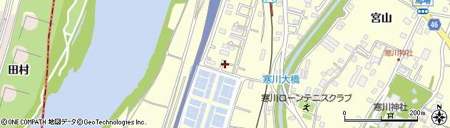 神奈川県高座郡寒川町宮山3648周辺の地図