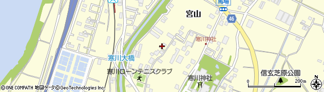 神奈川県高座郡寒川町宮山3769周辺の地図