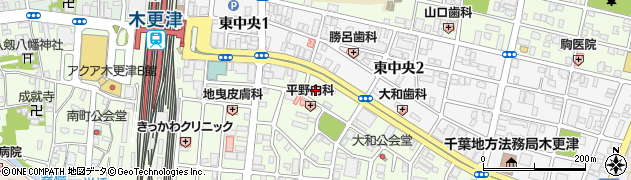 セブンイレブン木更津駅東口店周辺の地図