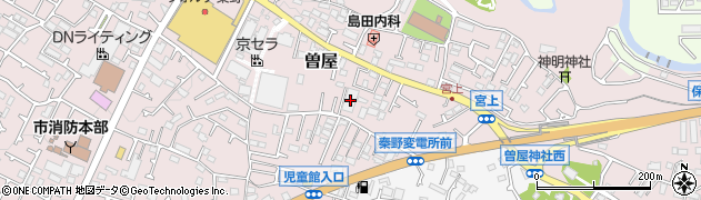 神奈川県秦野市曽屋1245周辺の地図