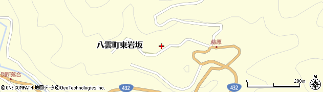 島根県松江市八雲町東岩坂2060周辺の地図