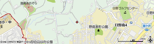 神奈川県横浜市港南区野庭町2484周辺の地図