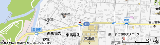 愛知県犬山市犬山西古券479周辺の地図