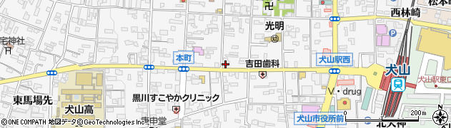 愛知県犬山市犬山東古券143周辺の地図