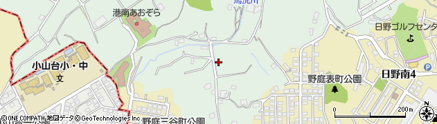 神奈川県横浜市港南区野庭町2506周辺の地図