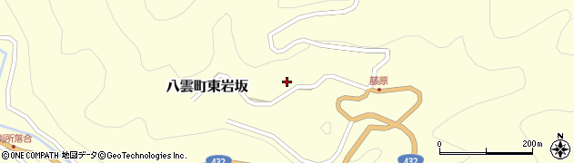 島根県松江市八雲町東岩坂3031周辺の地図