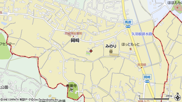 〒259-1135 神奈川県伊勢原市岡崎の地図