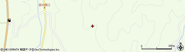 長野県下伊那郡阿智村浪合宮の原周辺の地図