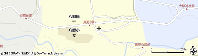 鳥取県西伯郡伯耆町真野1050周辺の地図