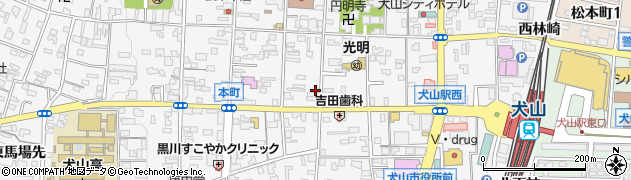 愛知県犬山市犬山東古券191周辺の地図