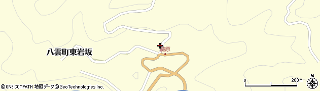 島根県松江市八雲町東岩坂2106周辺の地図