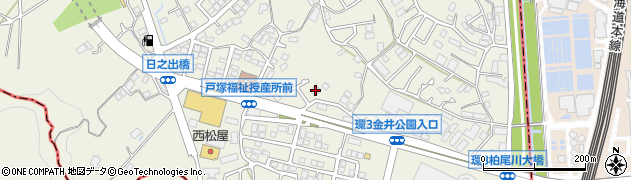 神奈川県横浜市戸塚区戸塚町1193周辺の地図