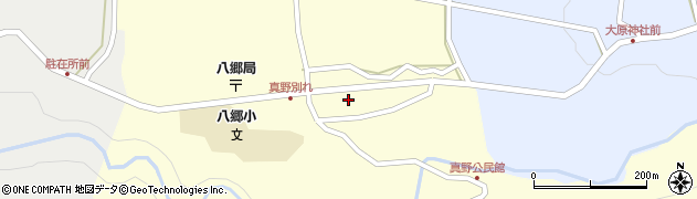 鳥取県西伯郡伯耆町真野1048周辺の地図