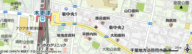 木更津停車場線周辺の地図