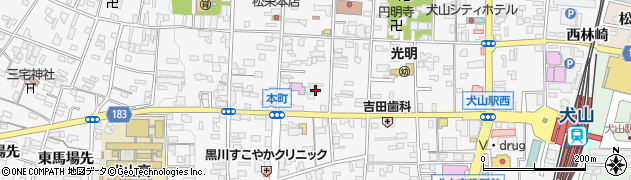 愛知県犬山市犬山東古券101周辺の地図