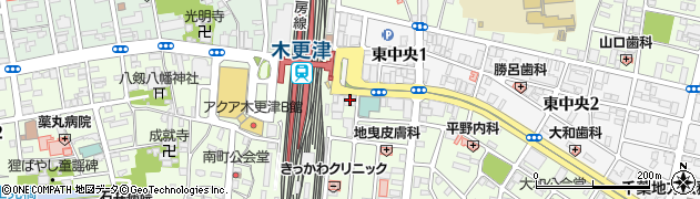 三井住友銀行木更津支店 ＡＴＭ周辺の地図