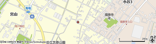 神奈川県高座郡寒川町宮山1907周辺の地図