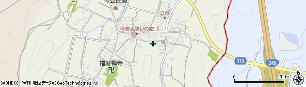 岐阜県可児市今周辺の地図