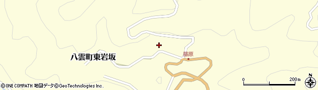 島根県松江市八雲町東岩坂2085周辺の地図
