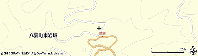 島根県松江市八雲町東岩坂2108周辺の地図