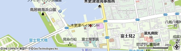 木更津港線周辺の地図