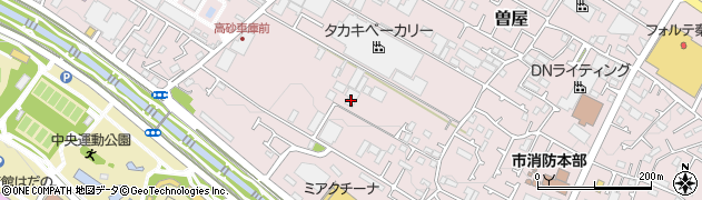 神奈川県秦野市曽屋643周辺の地図