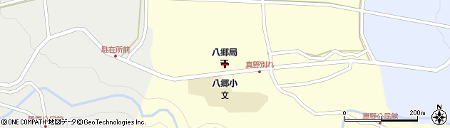 鳥取県西伯郡伯耆町真野1057周辺の地図
