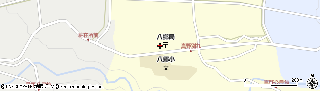 鳥取県西伯郡伯耆町真野1059周辺の地図