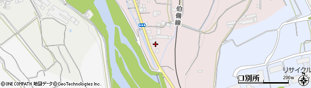 鳥取県西伯郡伯耆町岸本361周辺の地図