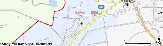 鳥取県西伯郡伯耆町岩屋谷213周辺の地図