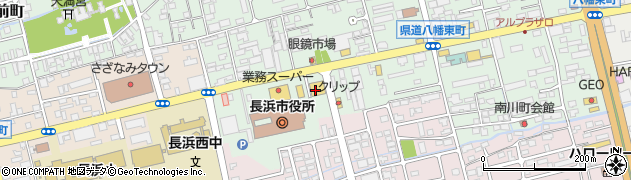 リカーマウンテン長浜店周辺の地図