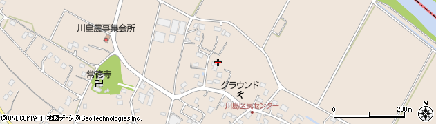 千葉県睦沢町（長生郡）川島周辺の地図