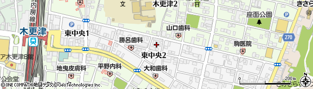パインズマンション木更津弐番館管理組合周辺の地図