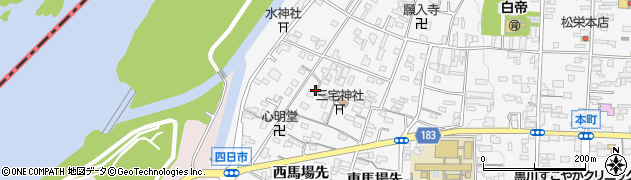 愛知県犬山市犬山西古券508周辺の地図