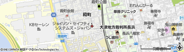 滋賀県長浜市殿町3周辺の地図