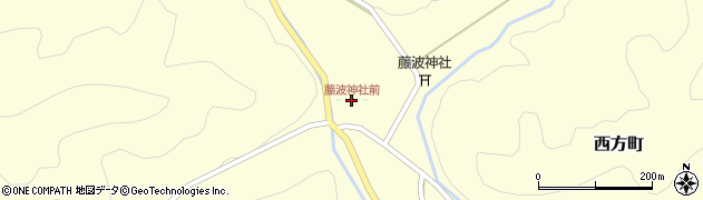 藤波神社前周辺の地図
