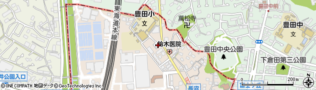 神奈川県横浜市栄区長沼町109周辺の地図